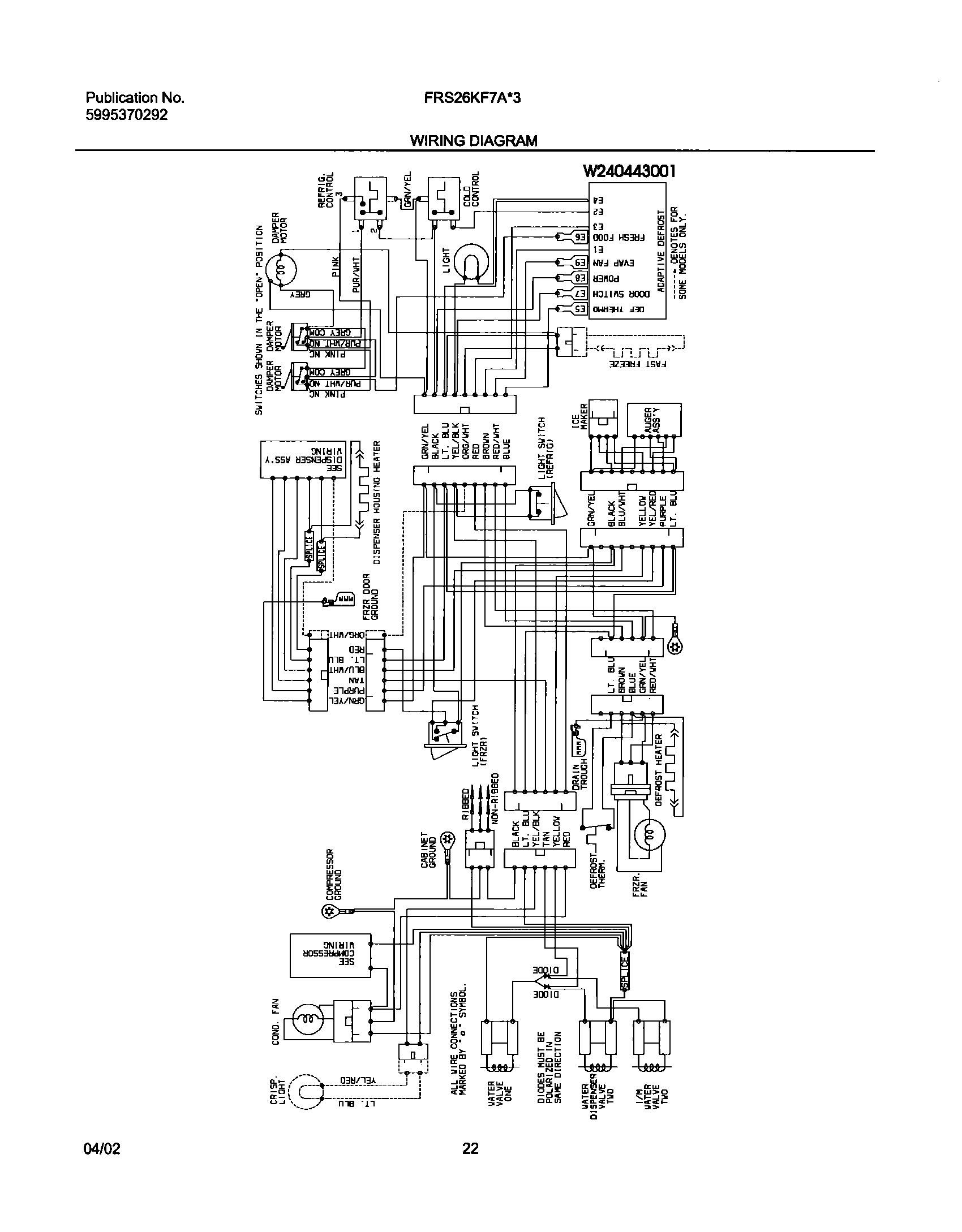 22 - WIRING DIAGRAM