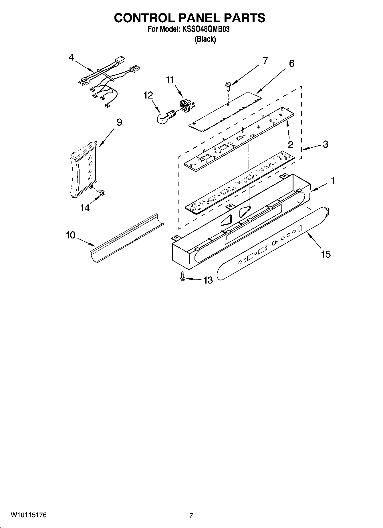 05 - CONTROL PANEL PARTS