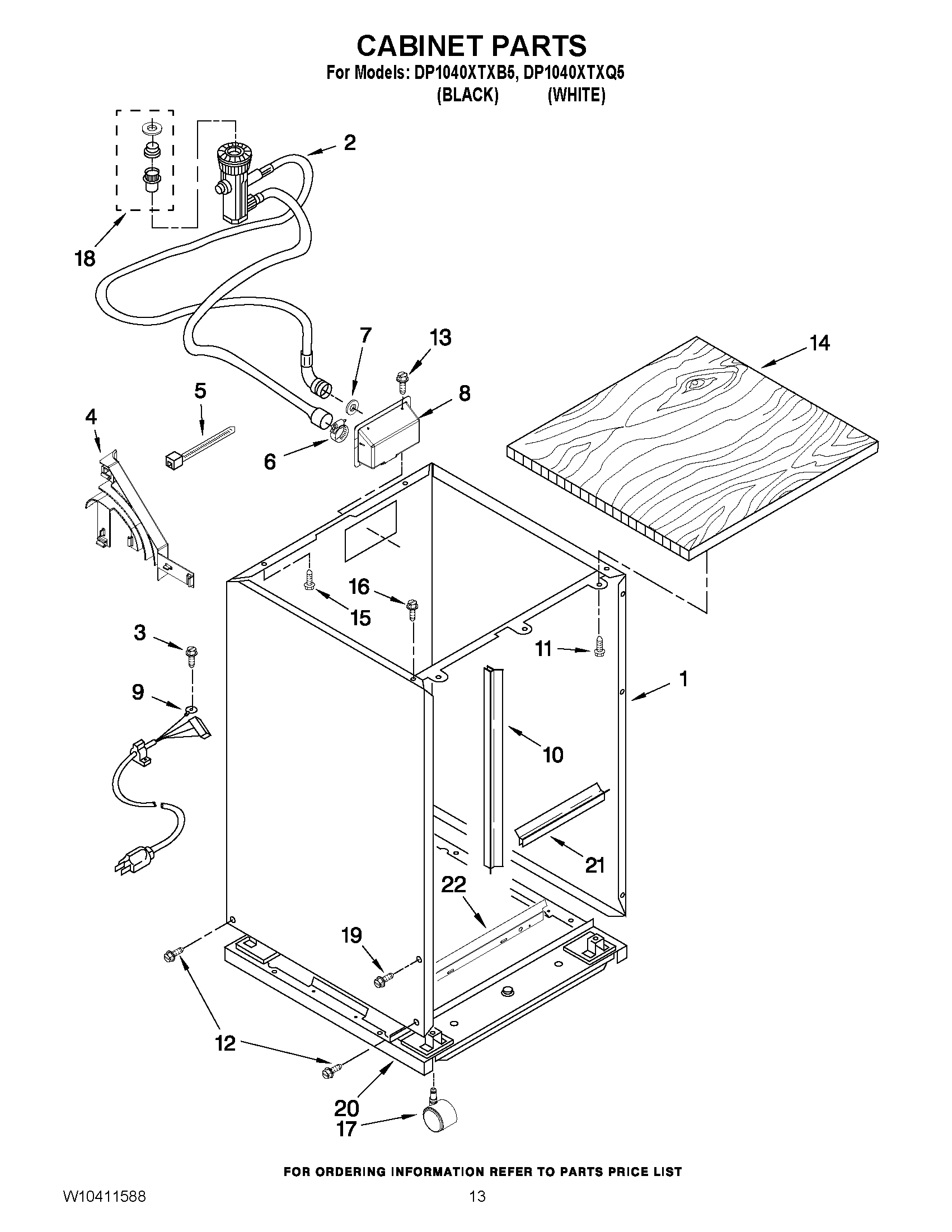11 - CABINET PARTS