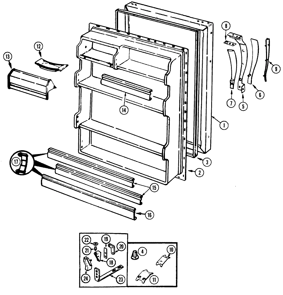 04 - FRESH FOOD DOOR