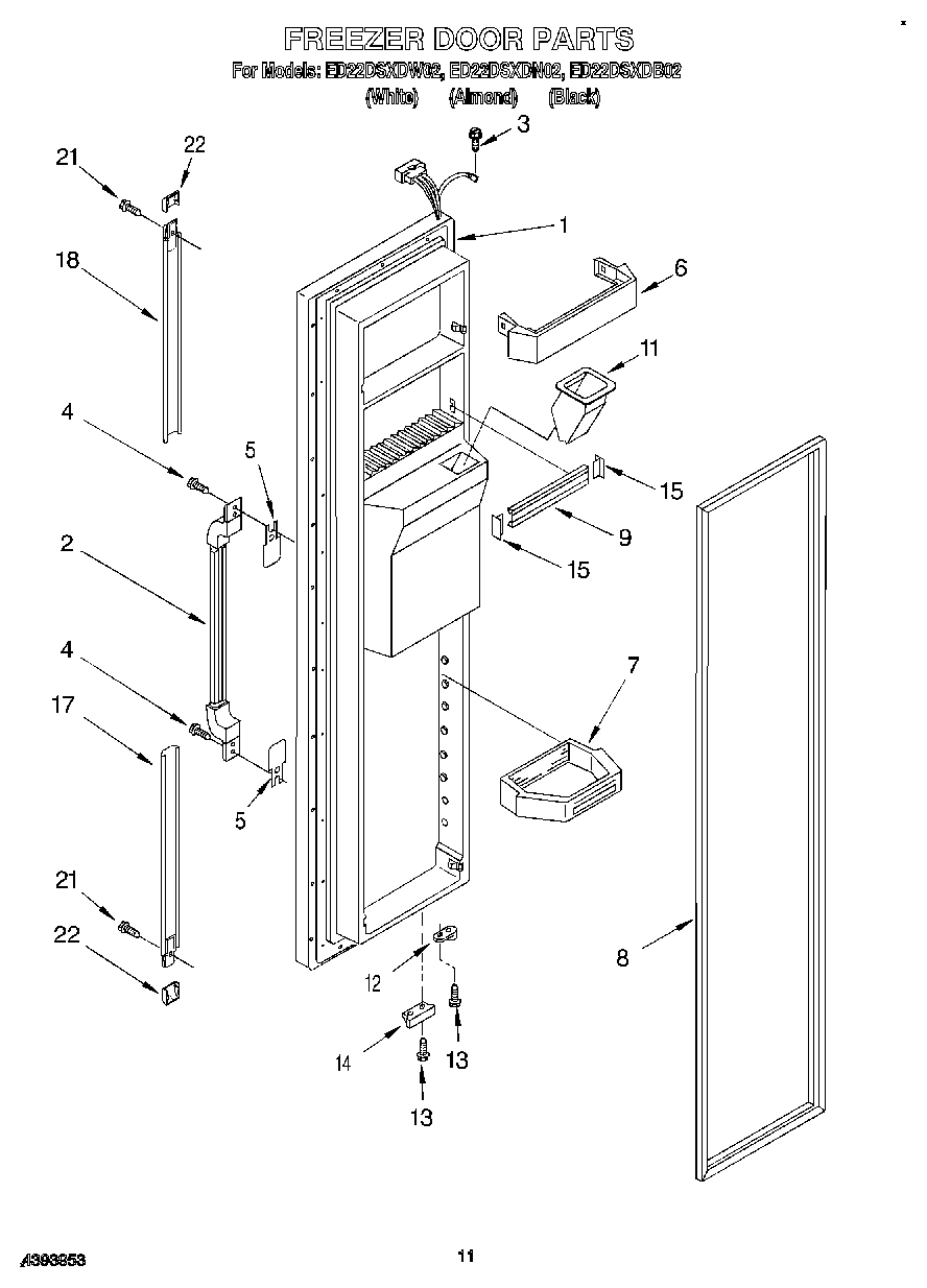 08 - FREEZER DOOR