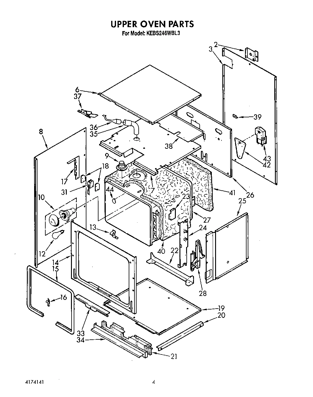 03 - UPPER OVEN, OPTIONAL
