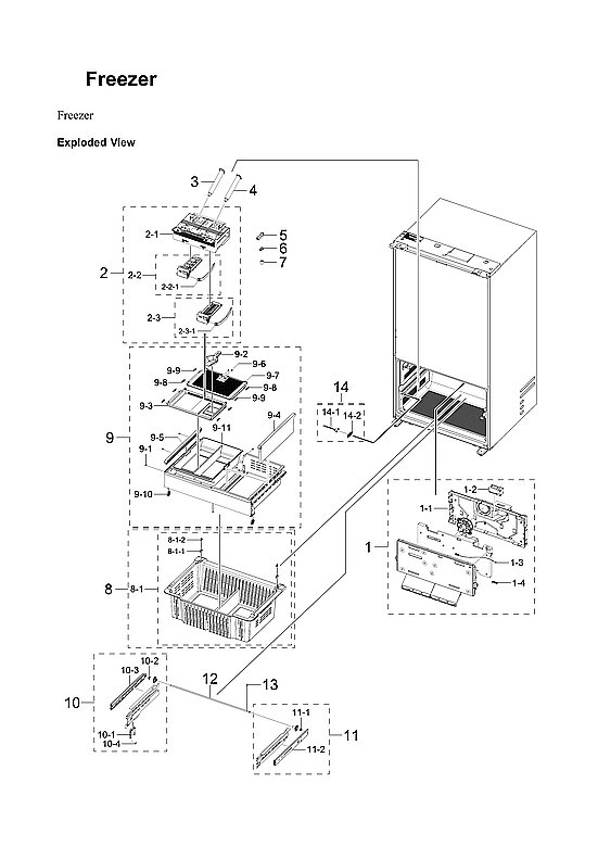 FREEZER PARTS