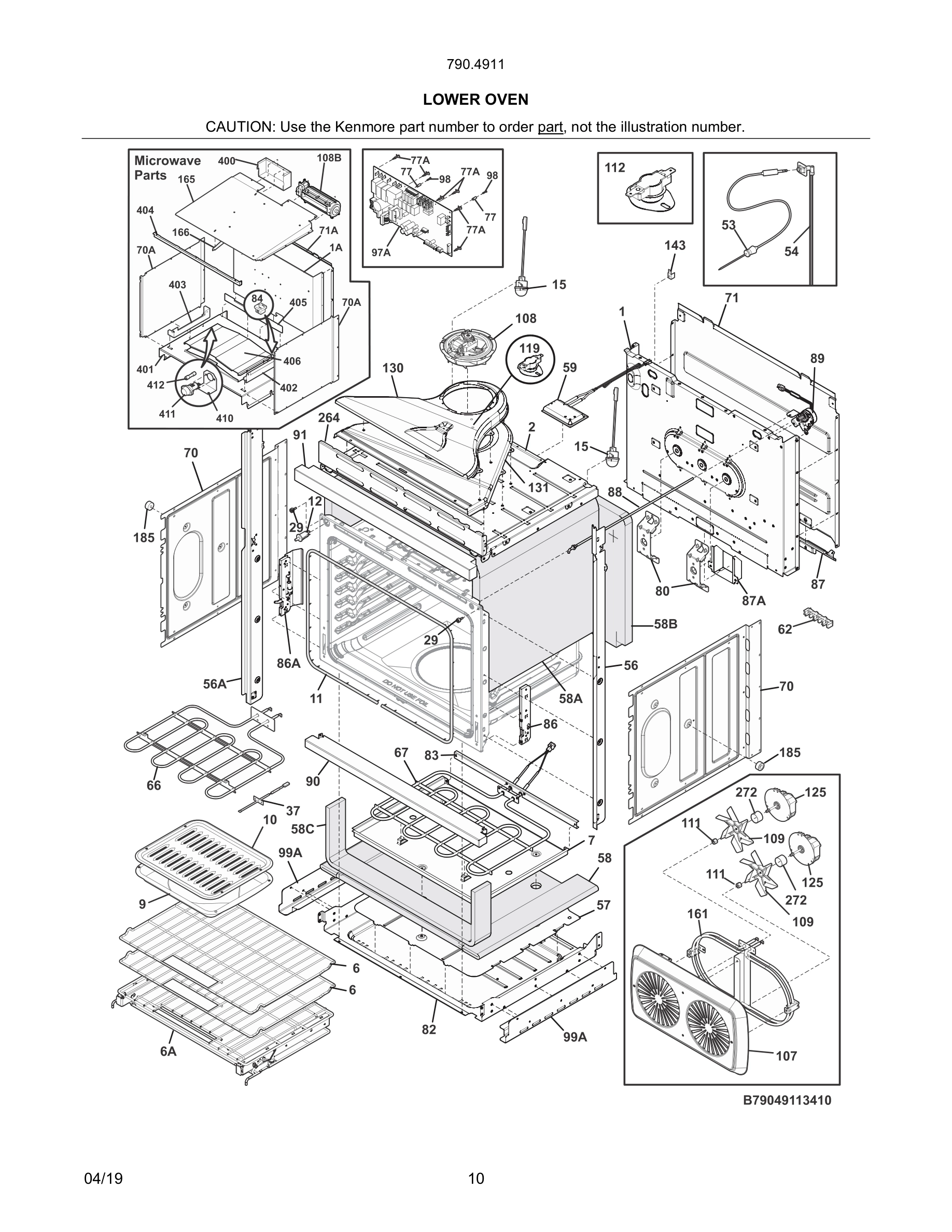 11 - LOWER OVEN
