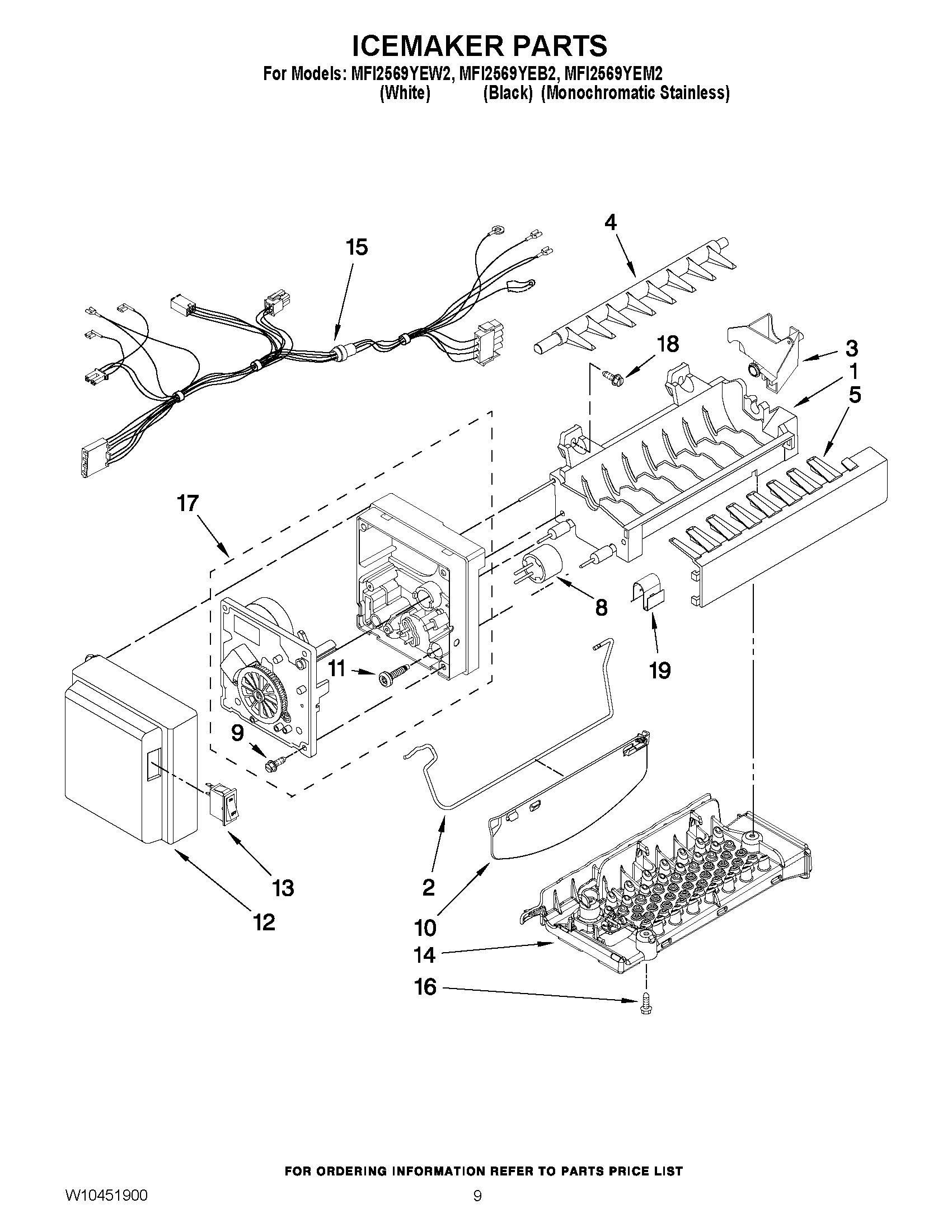 05 - ICEMAKER PARTS