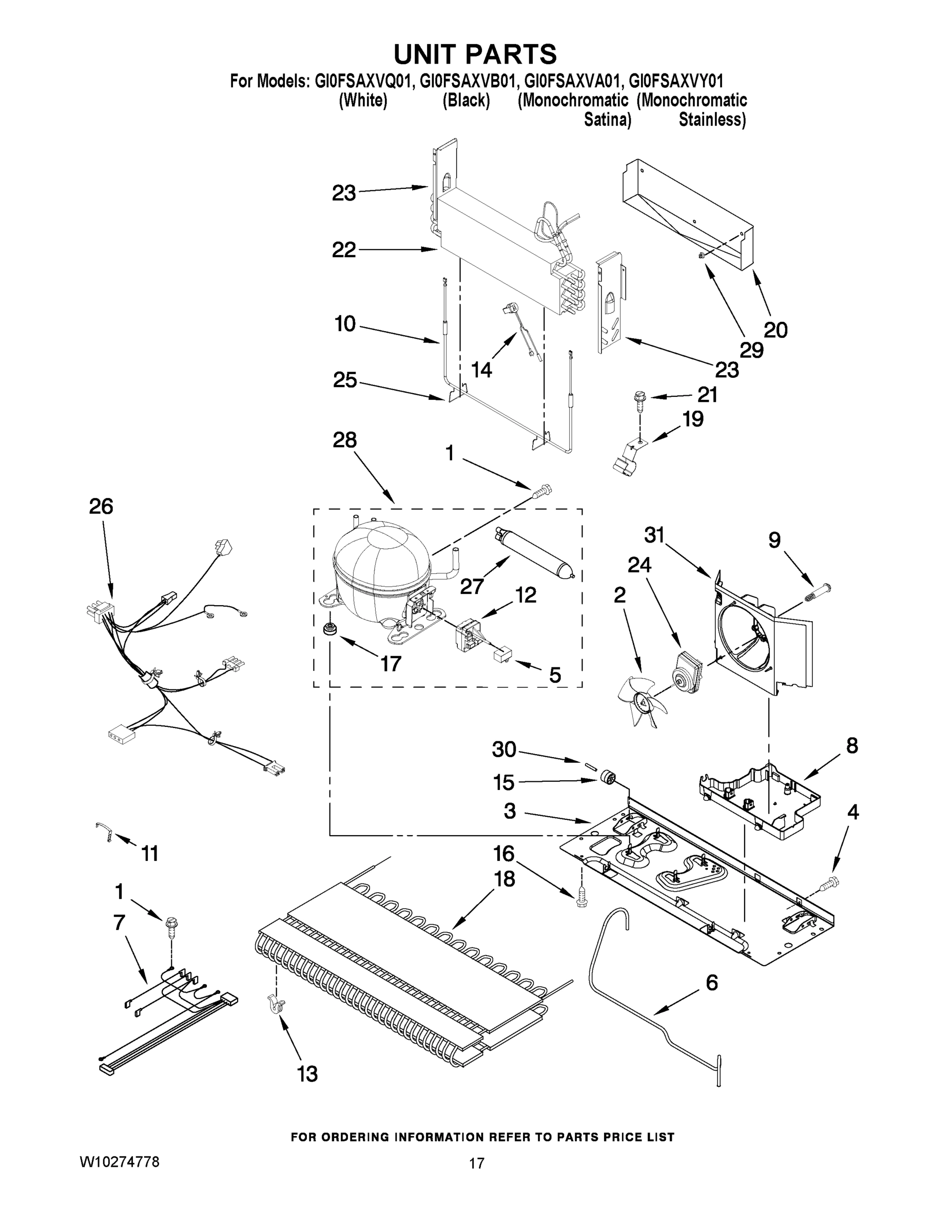 10 - UNIT PARTS