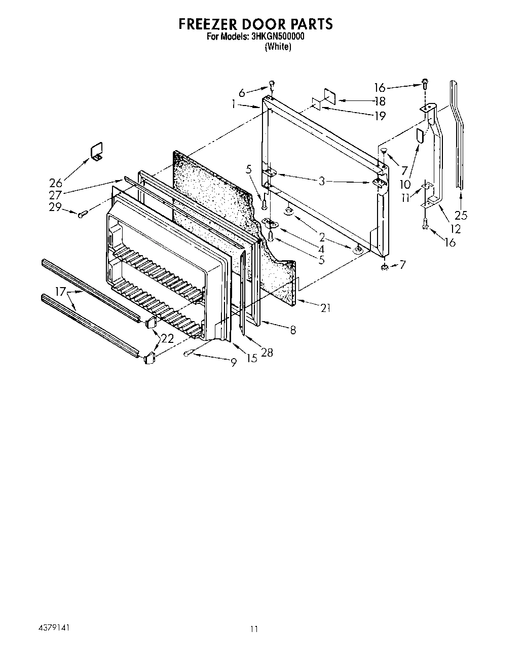 07 - FREEZER DOOR