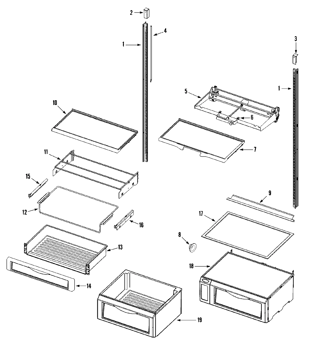 10 - SHELVES & ACCESSORIES (FRESH FOOD)