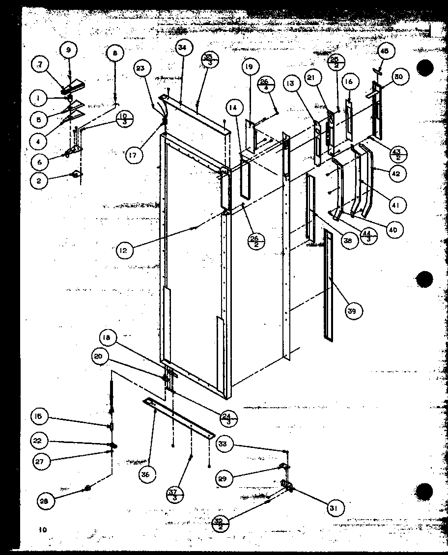 14 - REF DOOR HINGE