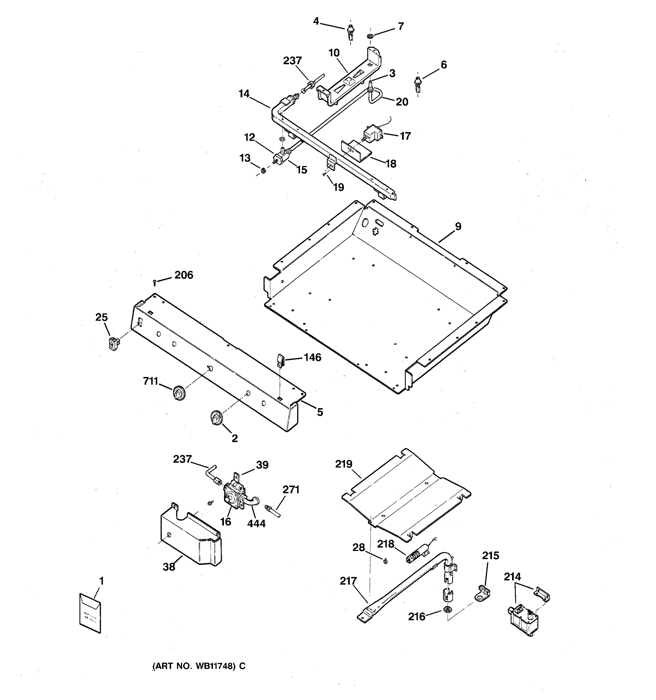 GAS & BURNER PARTS