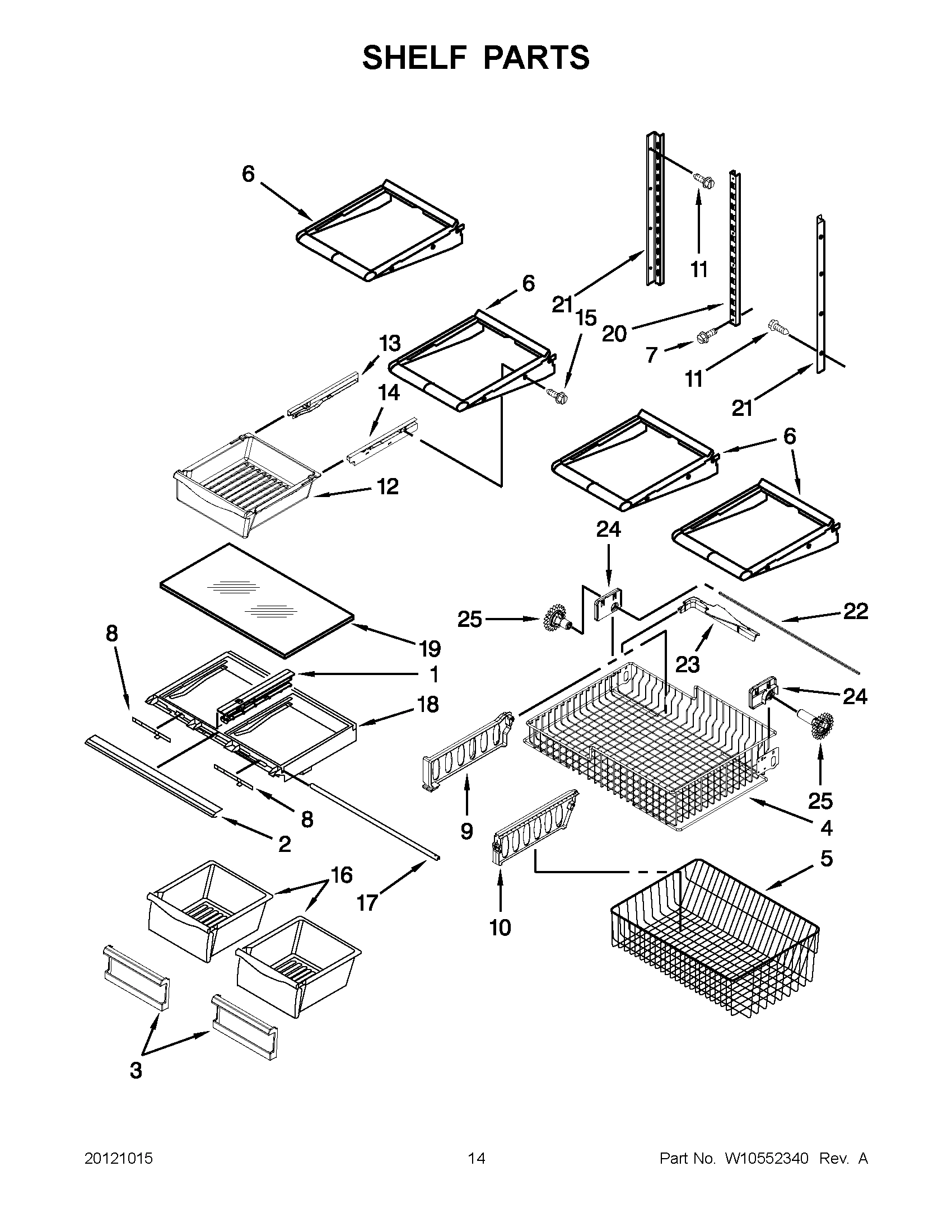 07 - SHELF PARTS