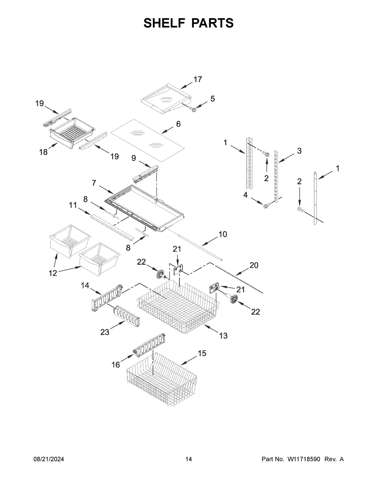 08 - SHELF PARTS