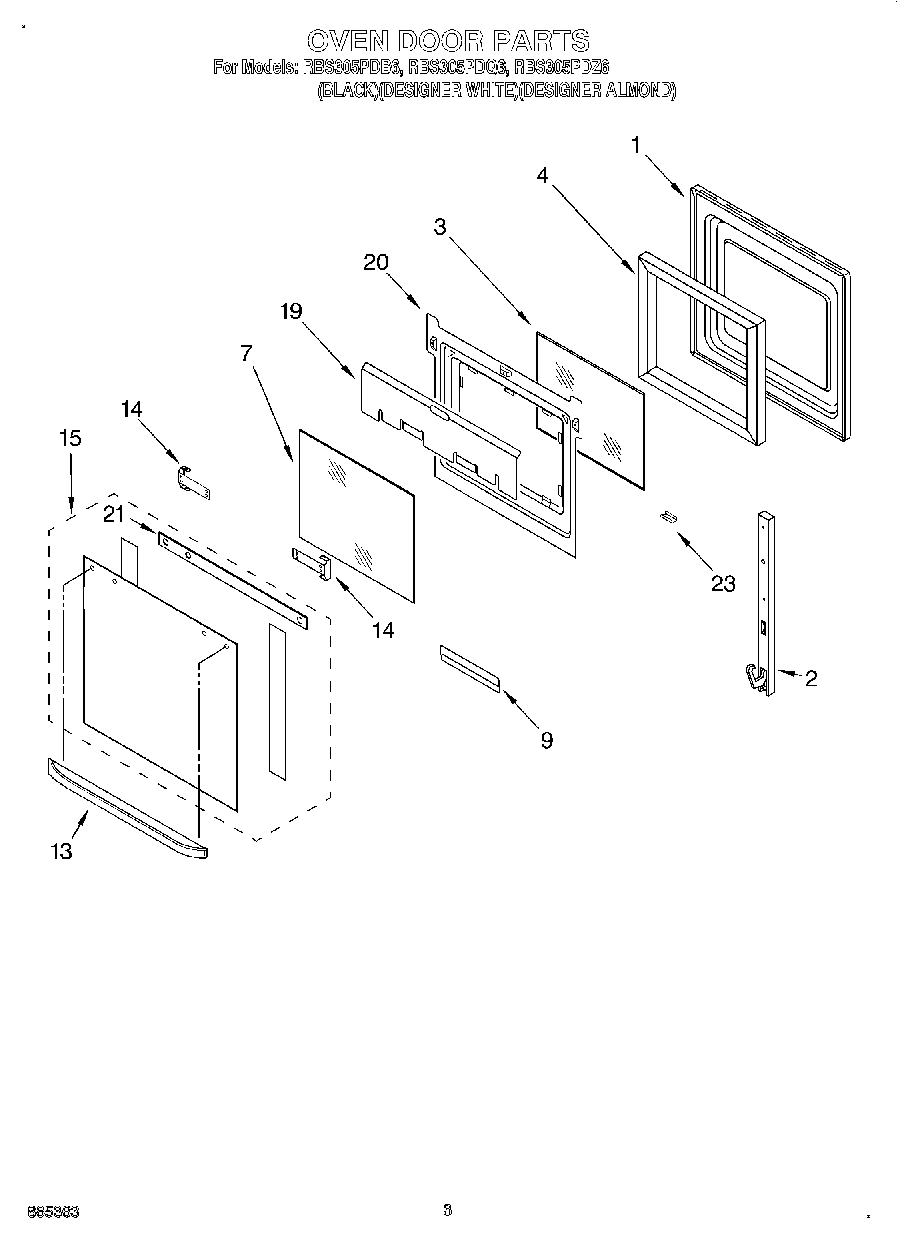02 - OVEN DOOR