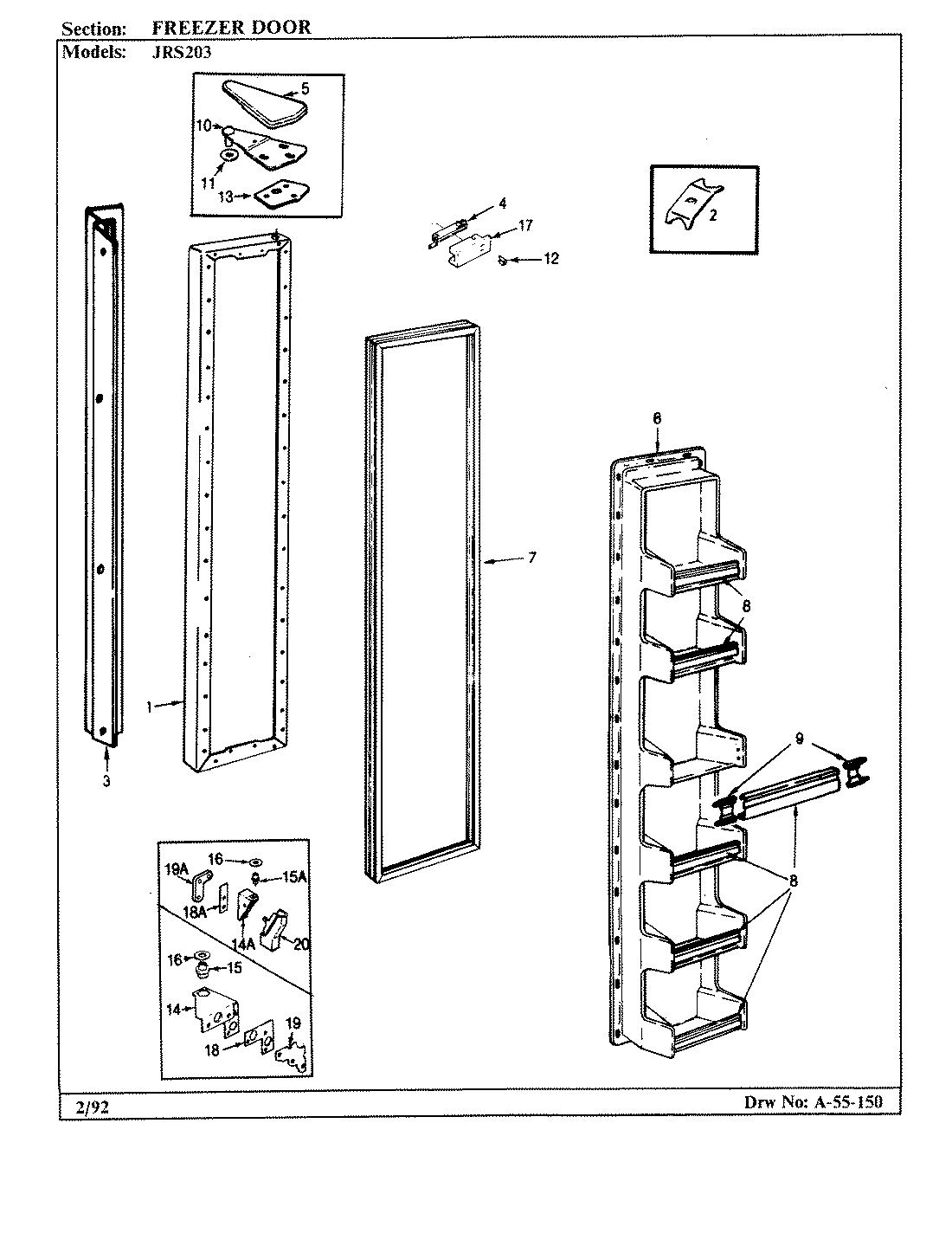 03 - FREEZER DOOR
