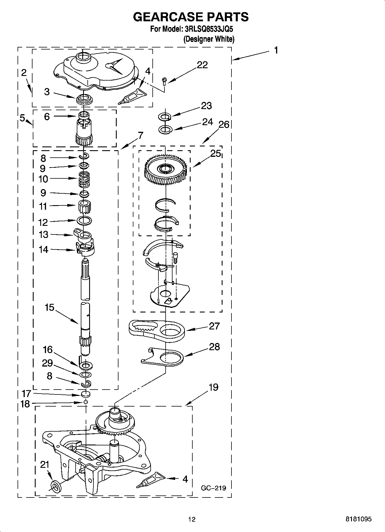 08 - GEARCASE PARTS