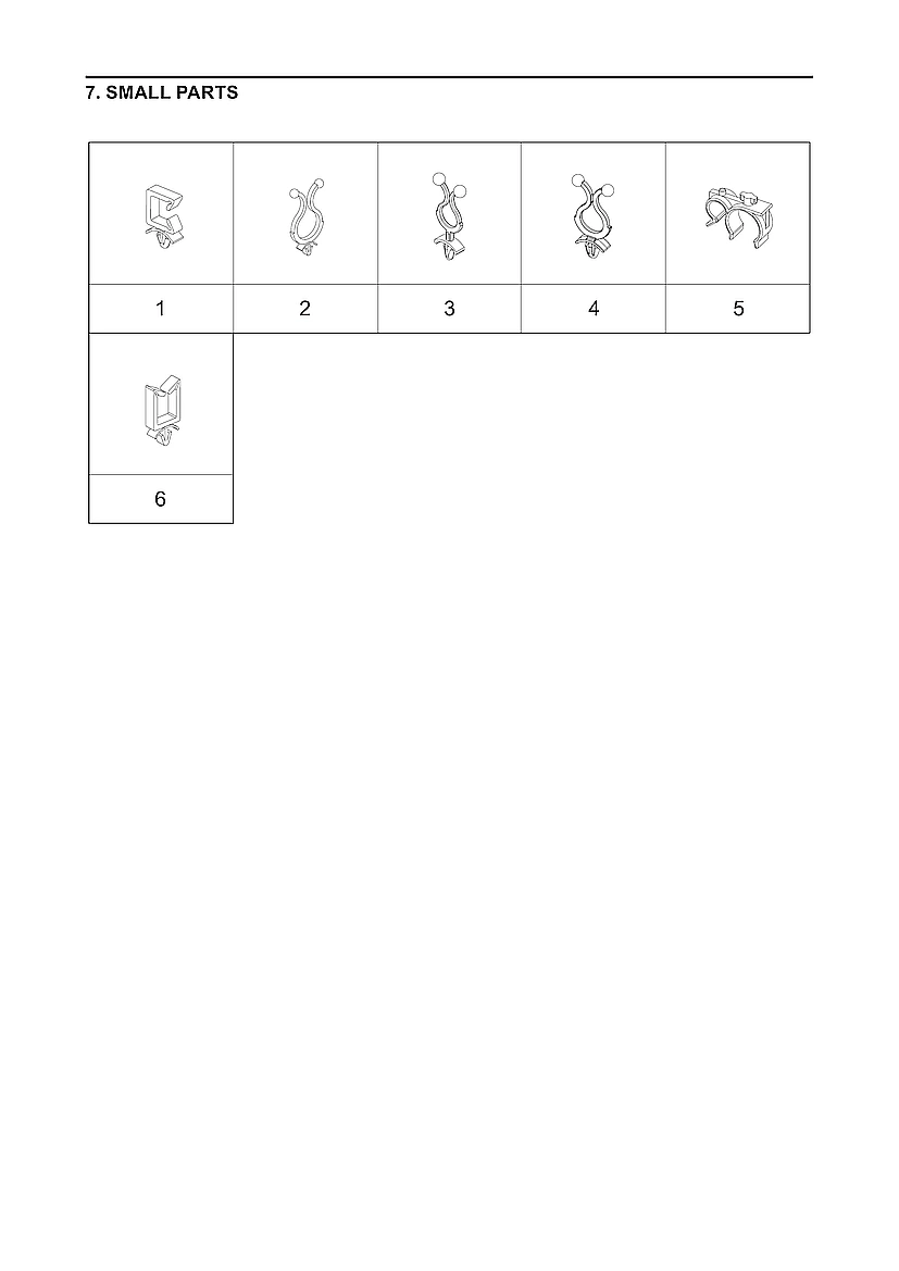 SMALL PARTS