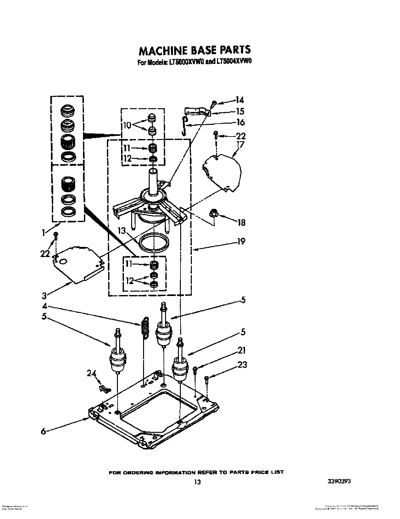 10 - MACHINE BASE