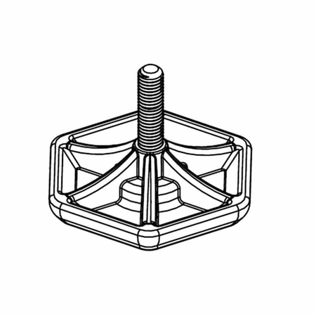 DG61-01956A Samsung LEVELLING LEG