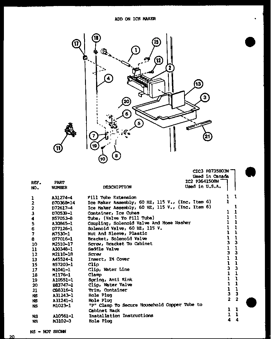 03 - ADD ON ICE MAKER