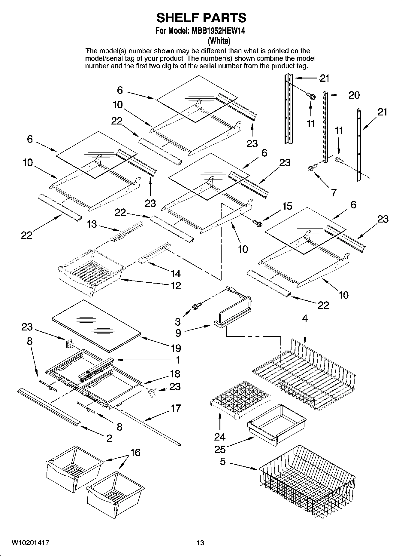 07 - SHELF PARTS, OPTIONAL PARTS