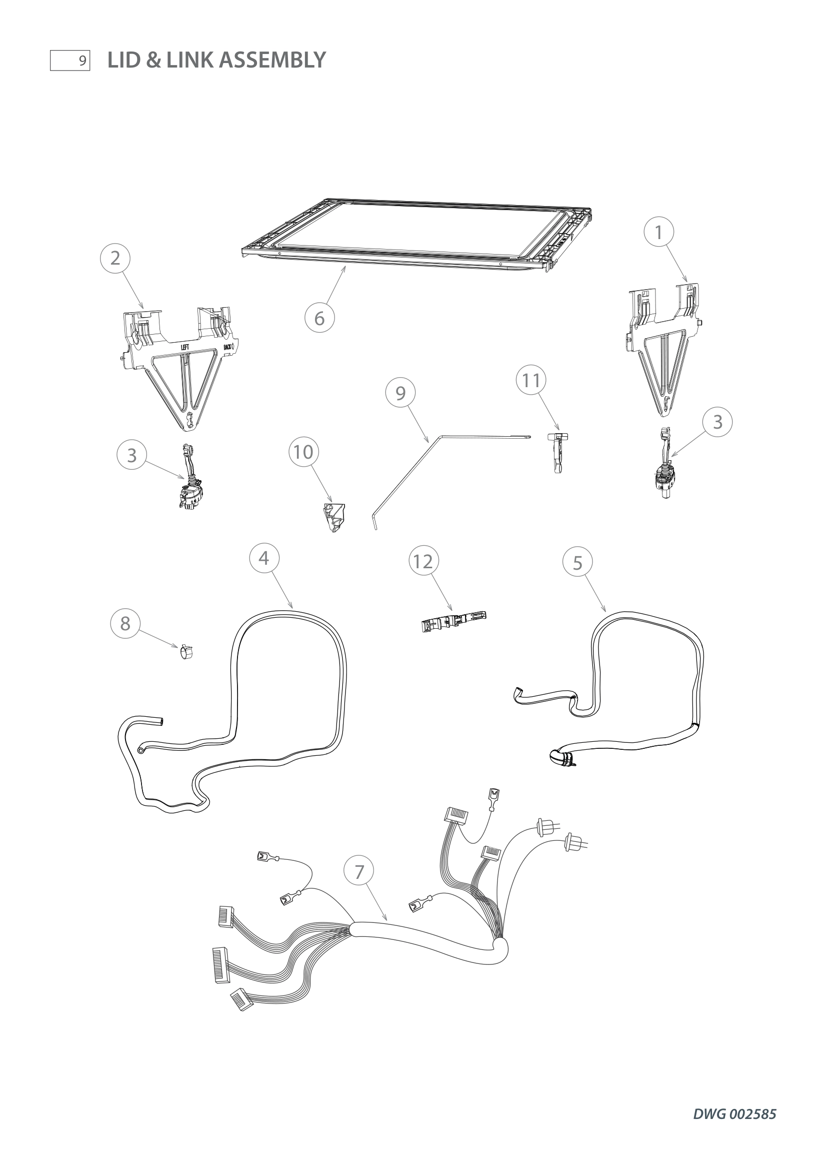 LID & LINK ASSEMBLY
