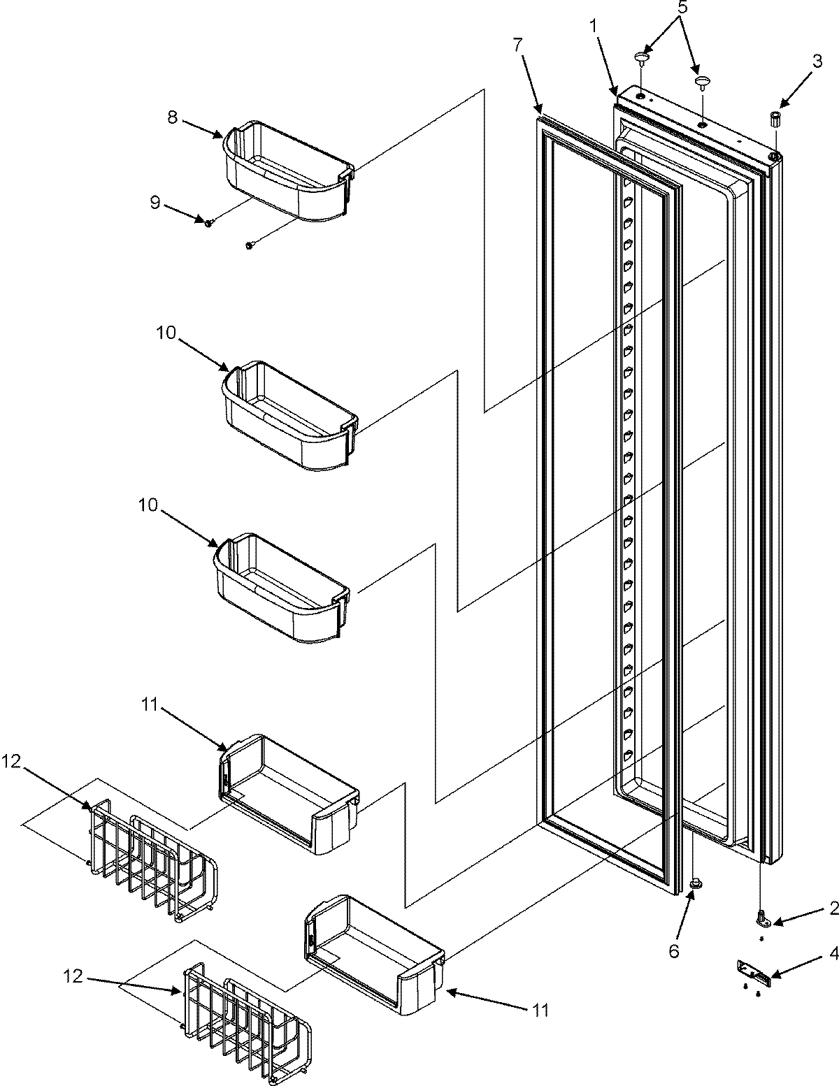 08 - FREEZER DOOR