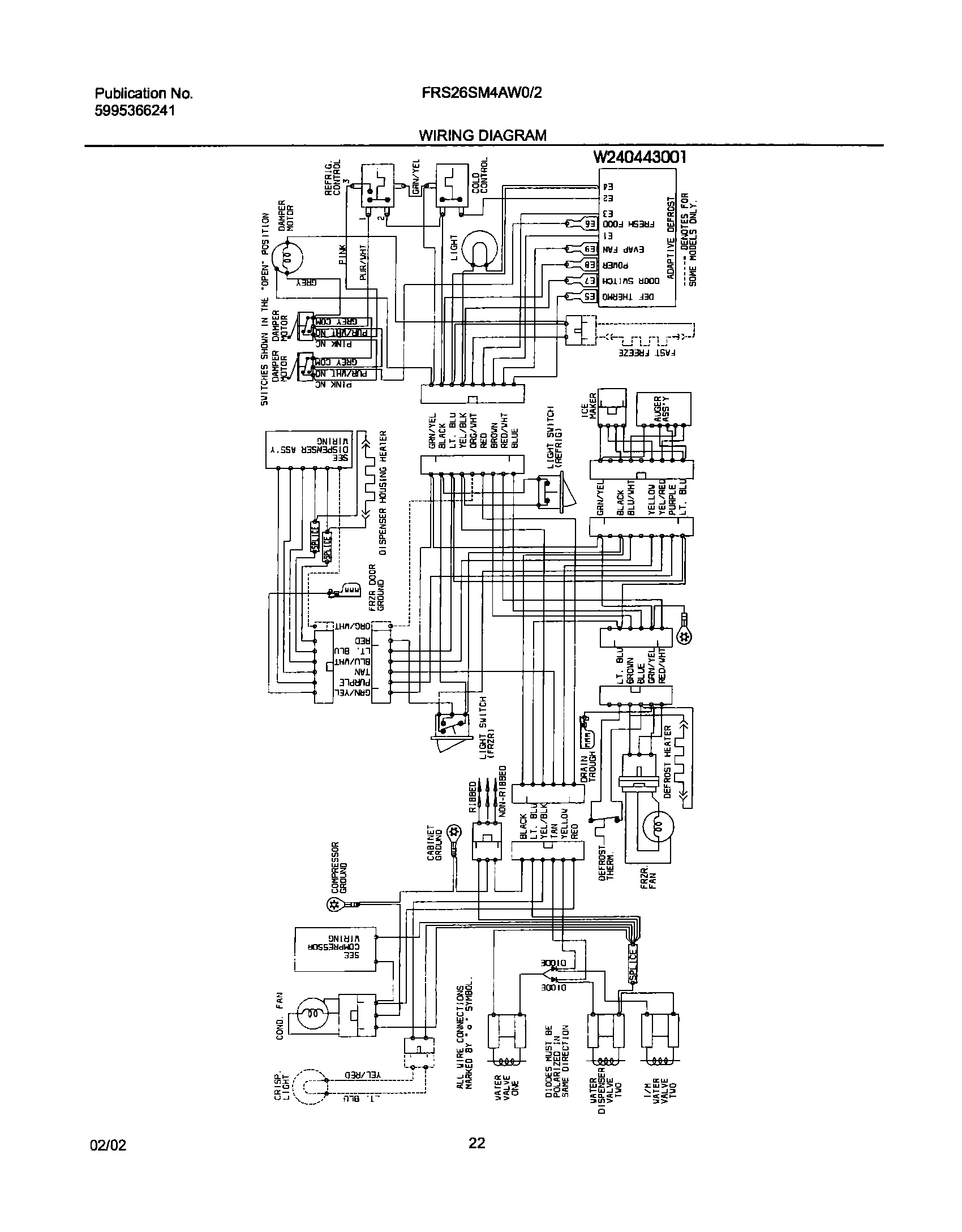 22 - WIRING DIAGRAM