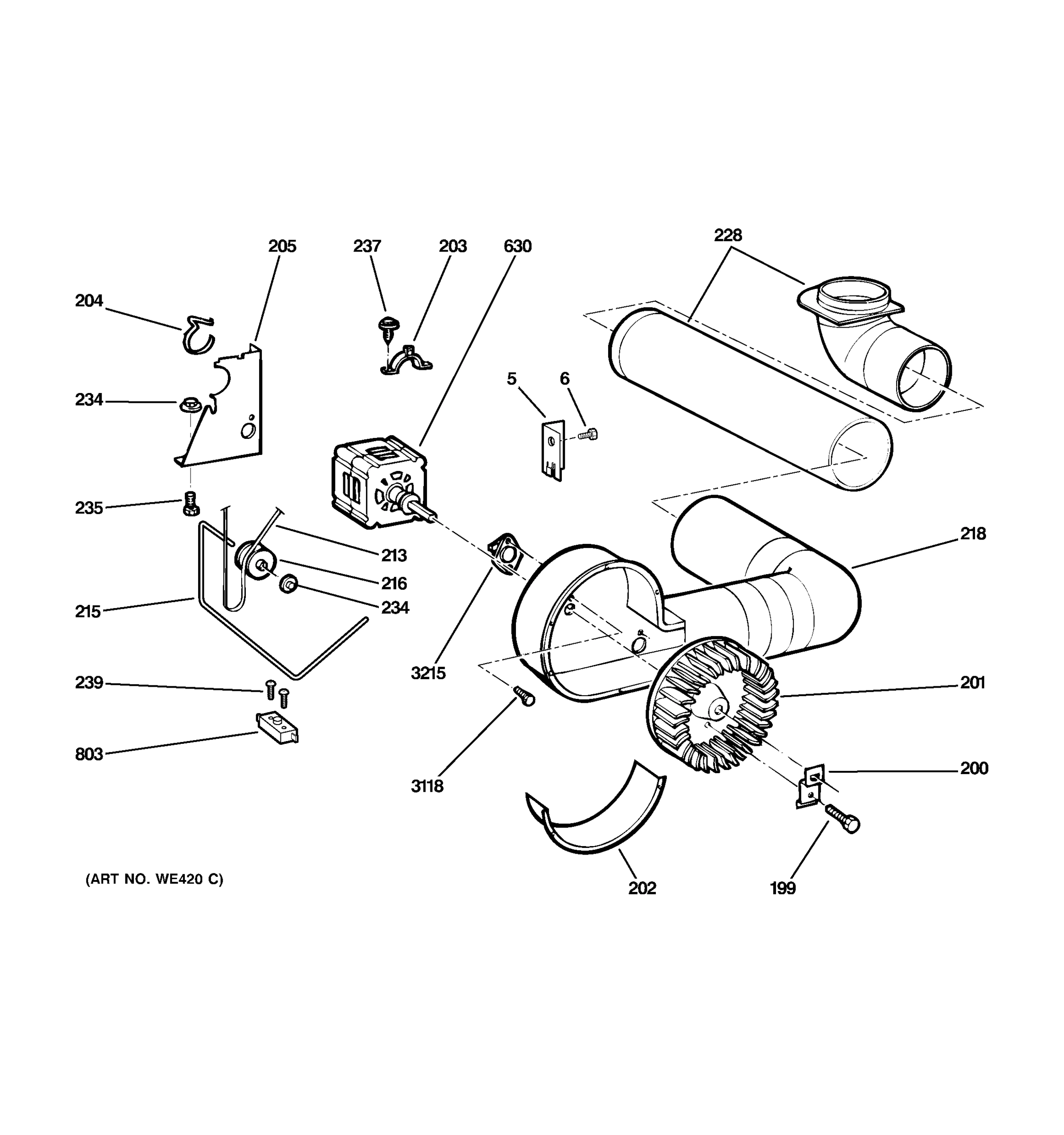 MOTOR & BLOWER