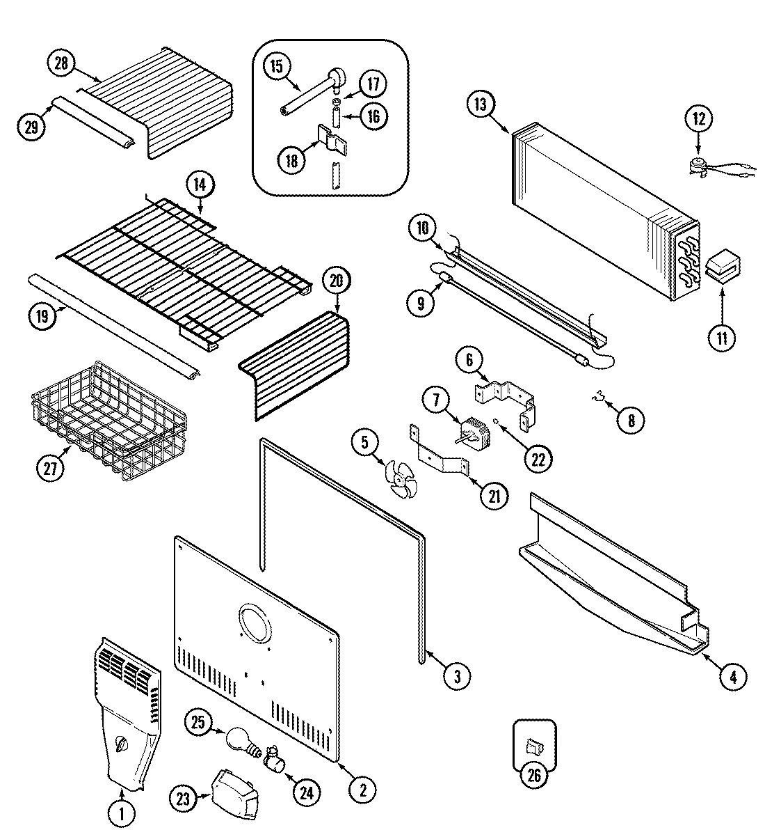 03 - FREEZER COMPARTMENT