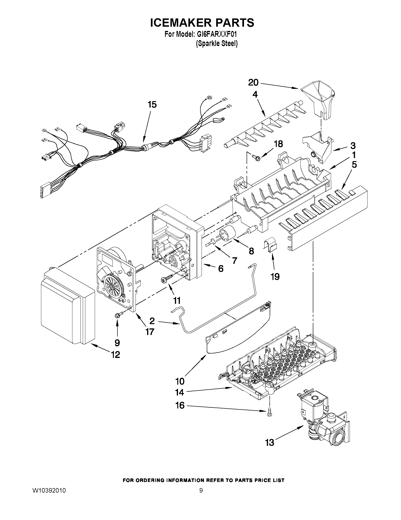 05 - ICEMAKER PARTS