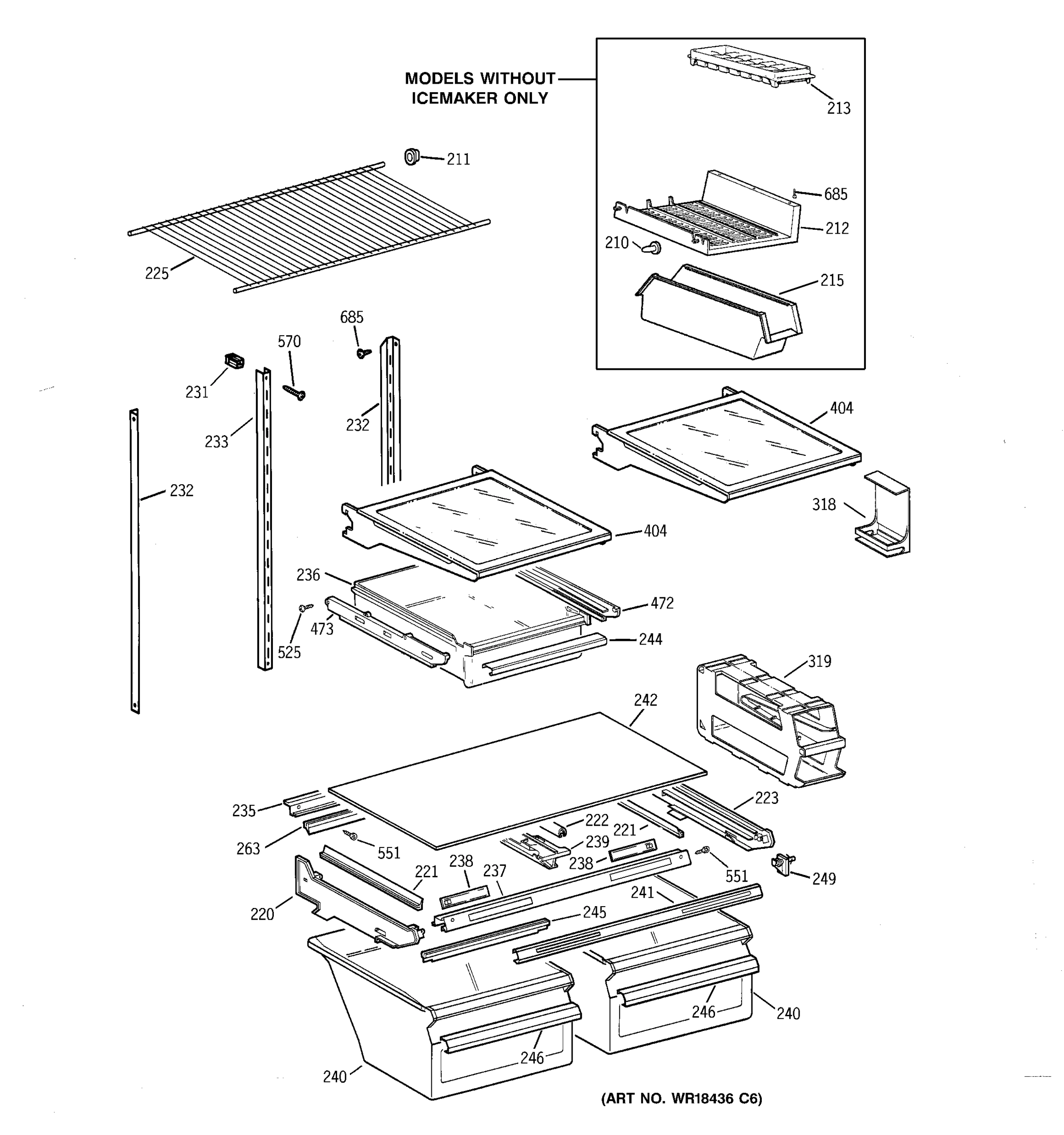 SHELF PARTS