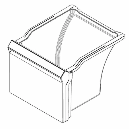 DA97-20626A Samsung Refrigerator Low Basket D