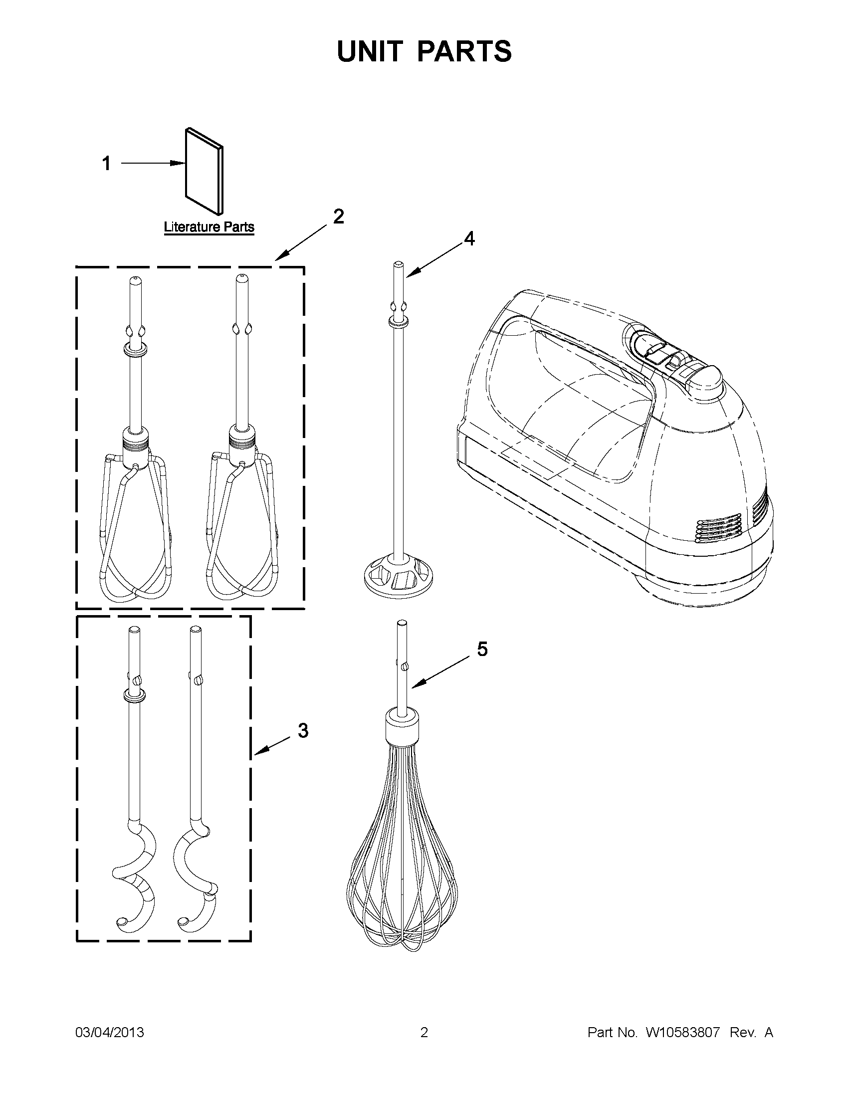 01 - UNIT PARTS