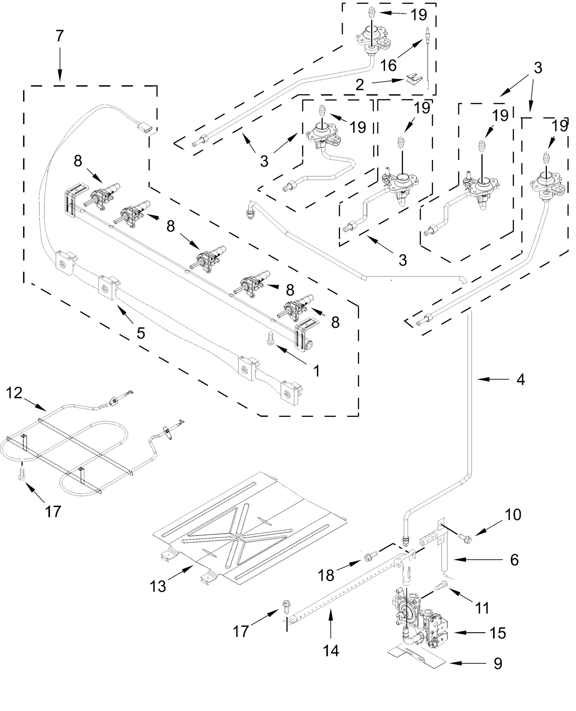 MANIFOLD PARTS