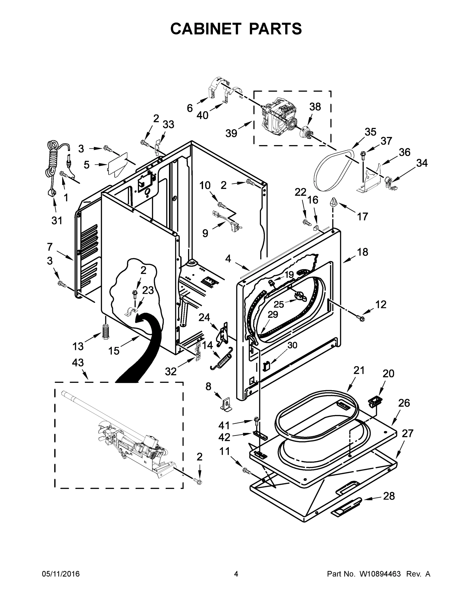 03 - CABINET PARTS