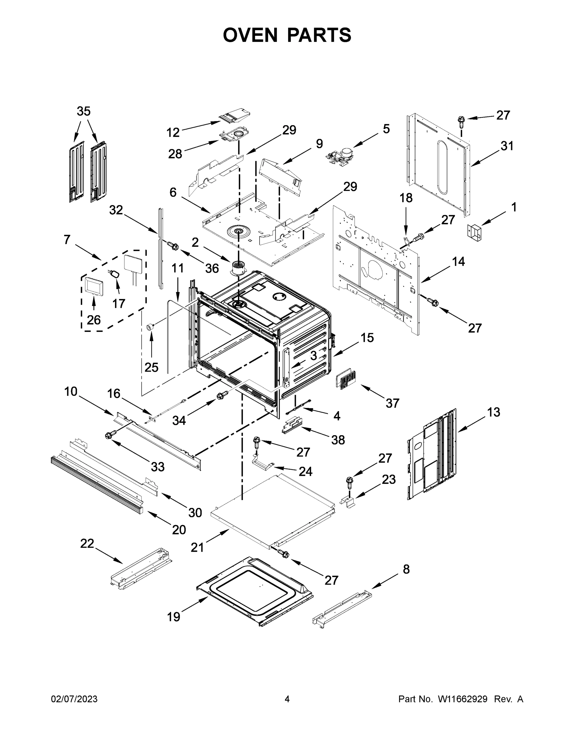 03 - OVEN PARTS