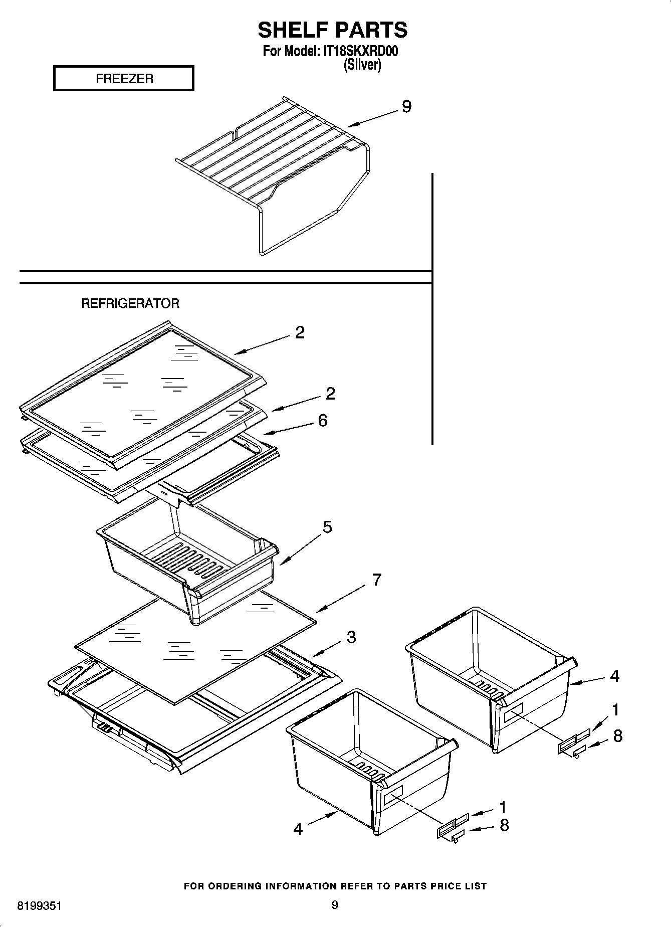 05 - SHELF PARTS, OPTIONAL PARTS