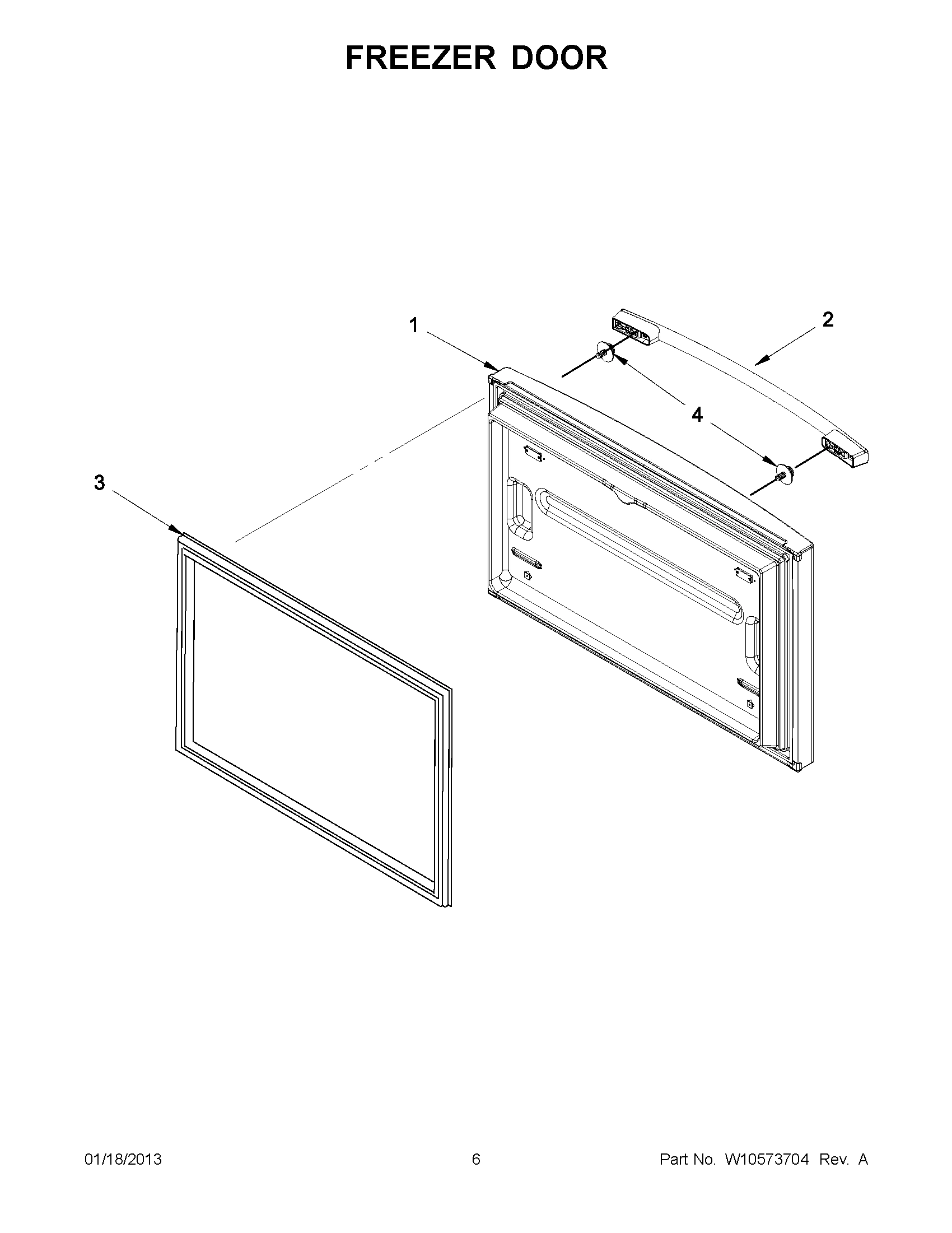 03 - FREEZER DOOR