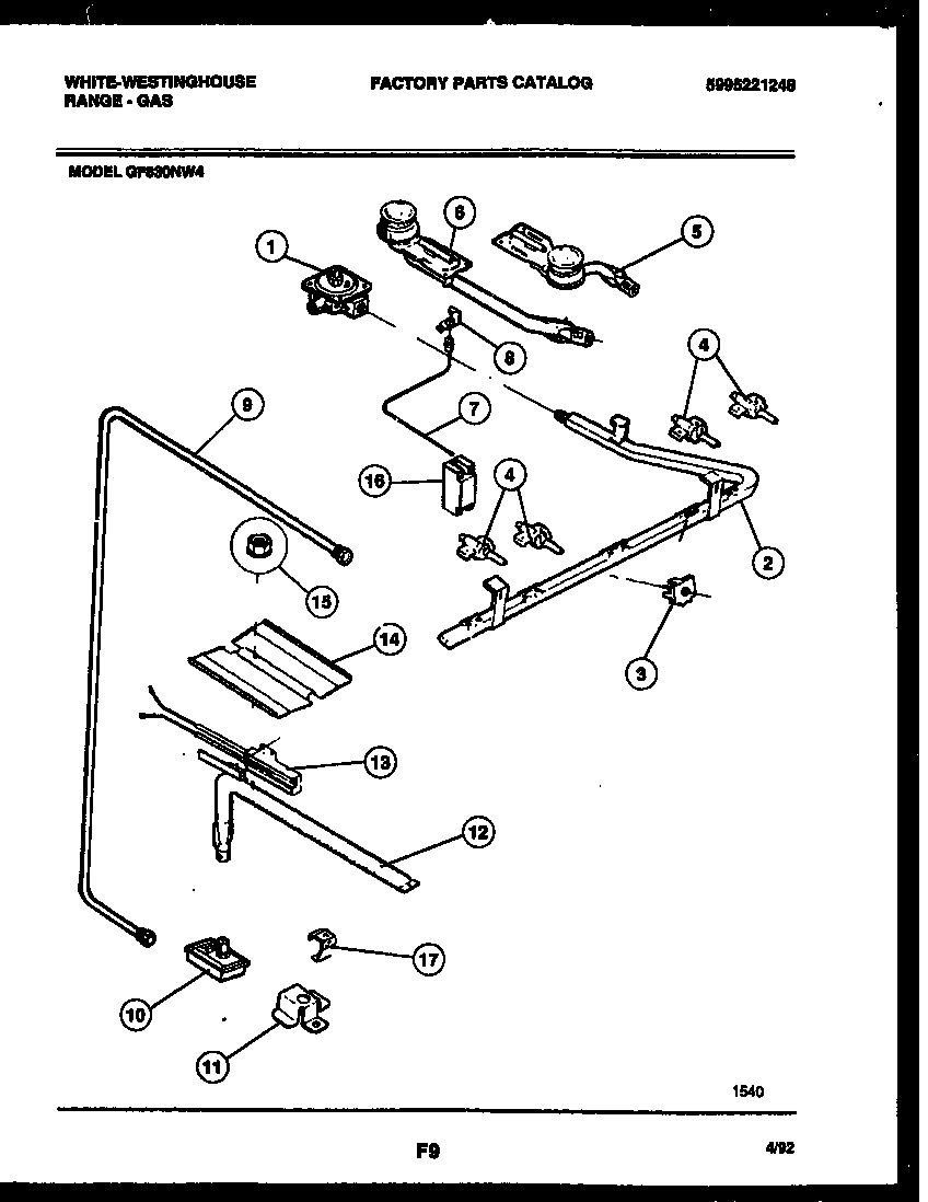 06 - BURNER, MANIFOLD AND GAS CONTROL