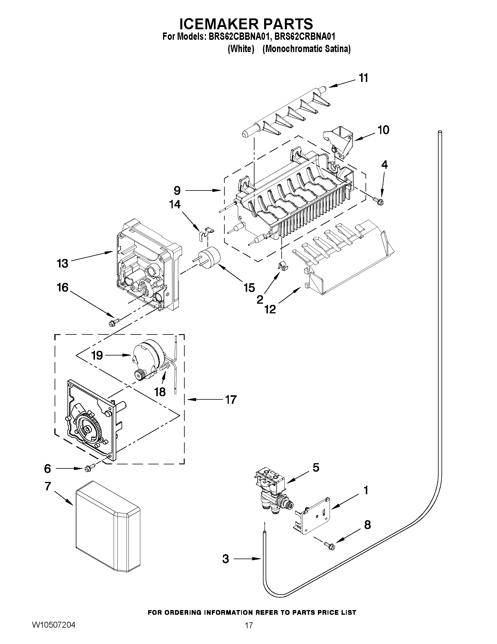 10 - ICEMAKER PARTS