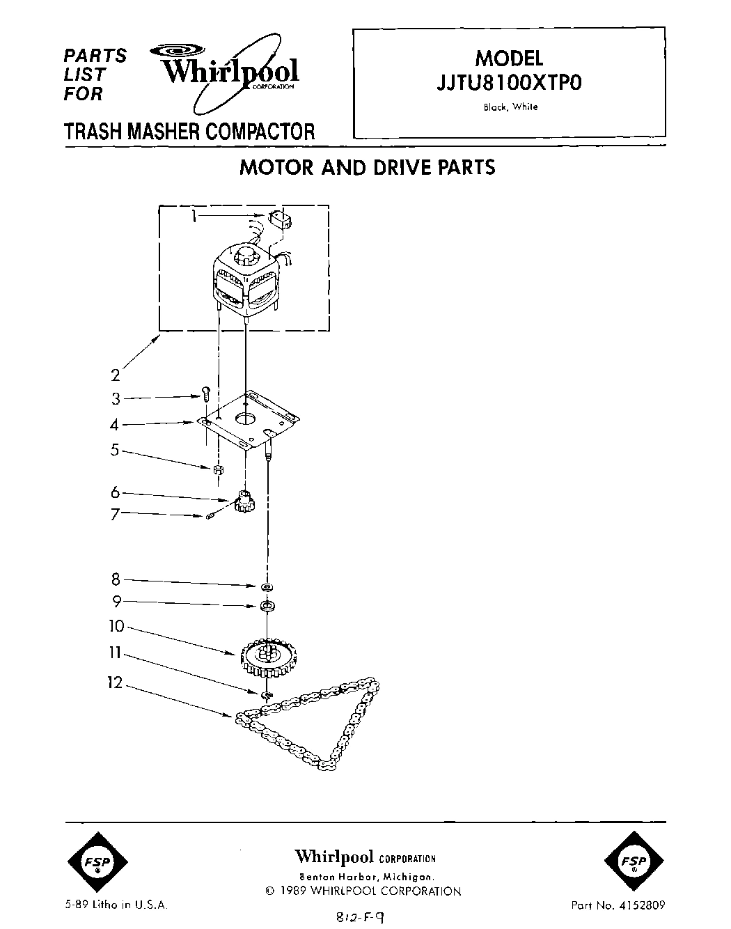 01 - MOTOR AND DRIVE , LIT/OPTIONAL