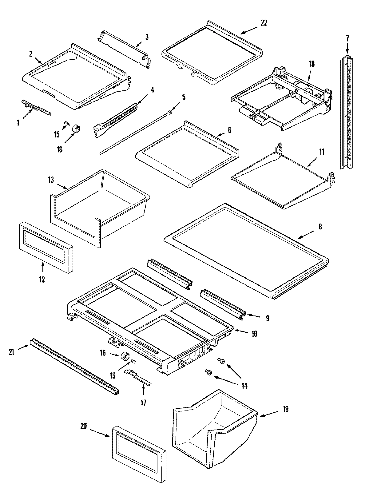 09 - SHELVES & ACCESSORIES