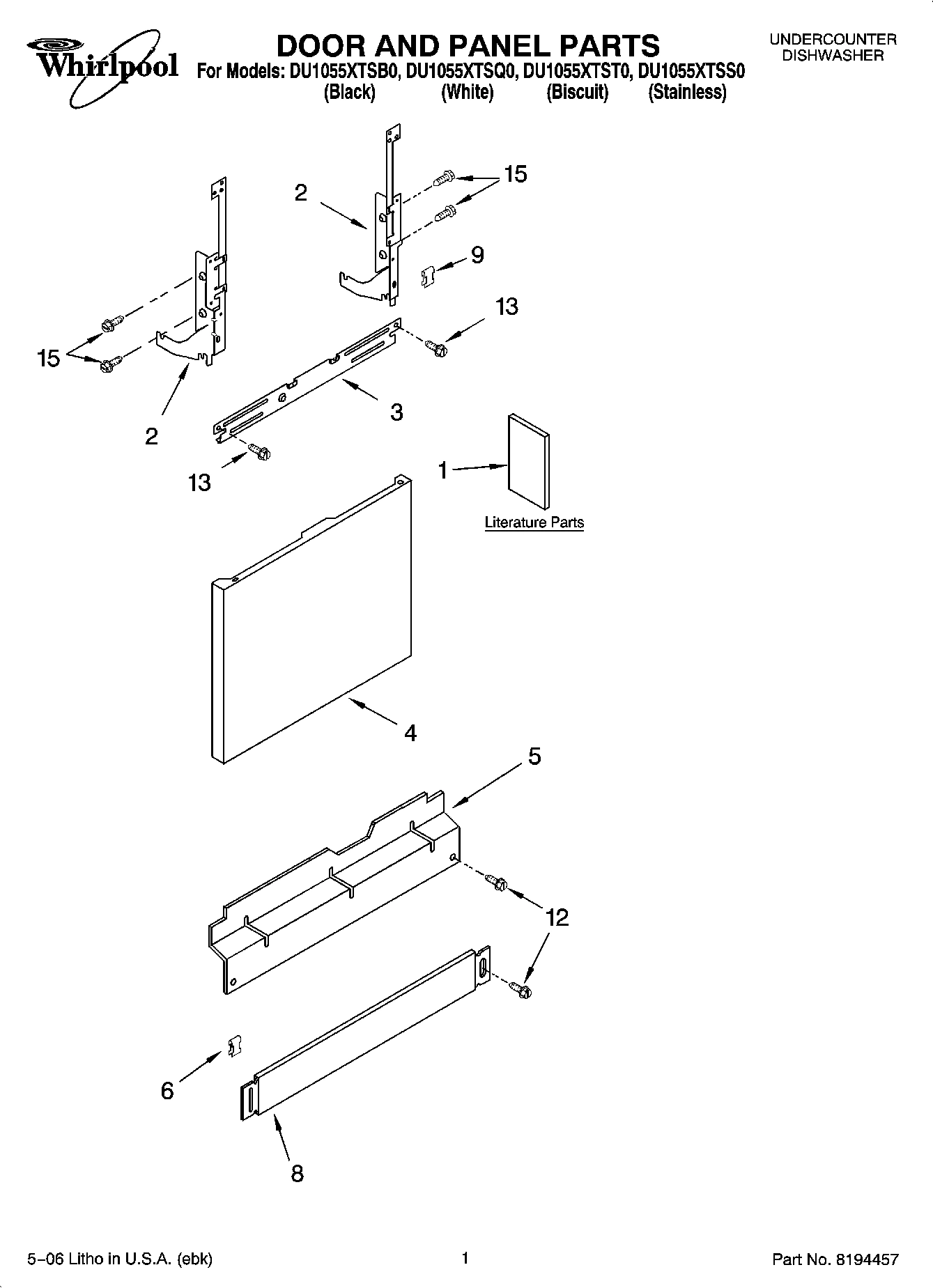 01 - DOOR AND PANEL PARTS