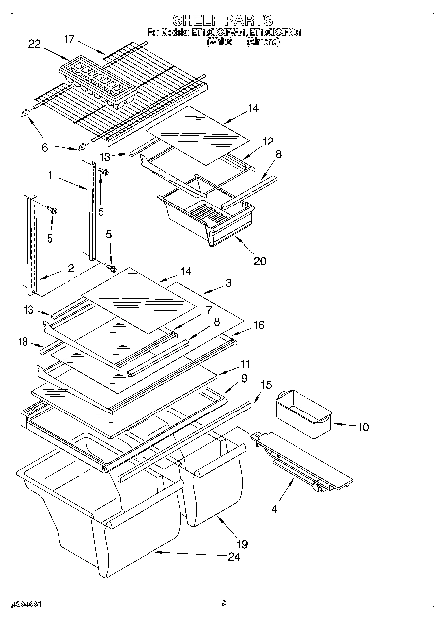 05 - SHELF, LIT/OPTIONAL