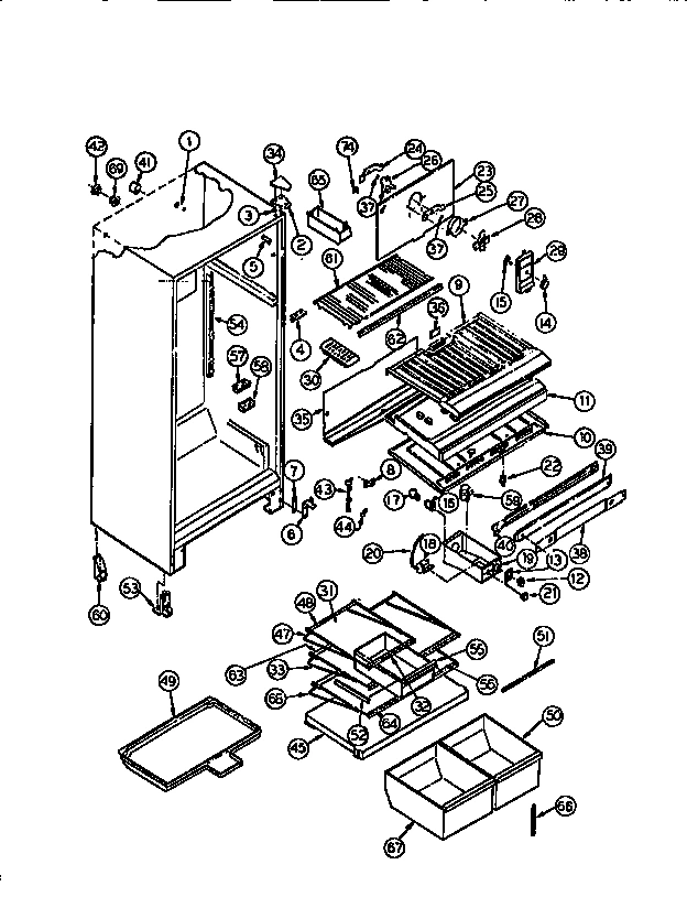 08 - CABINET PARTS
