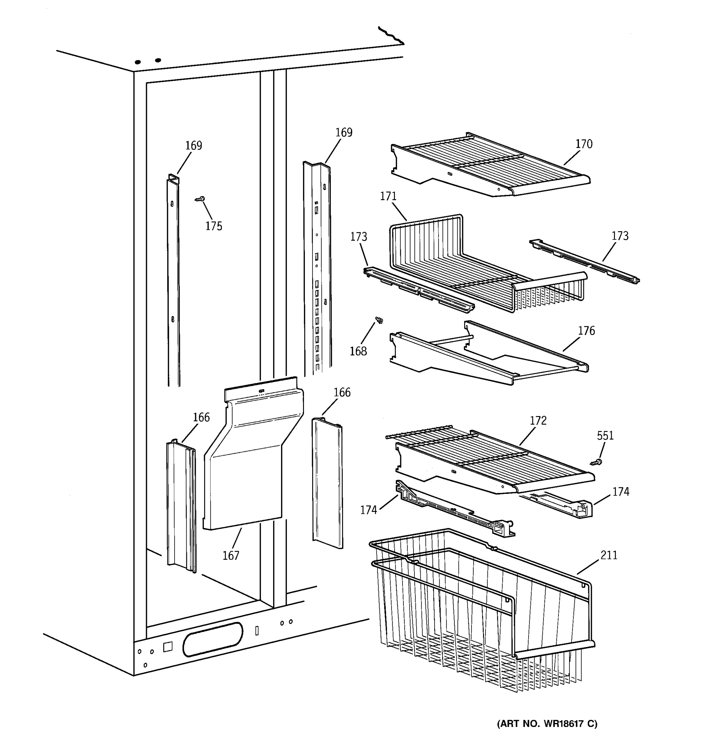 FREEZER SHELVES