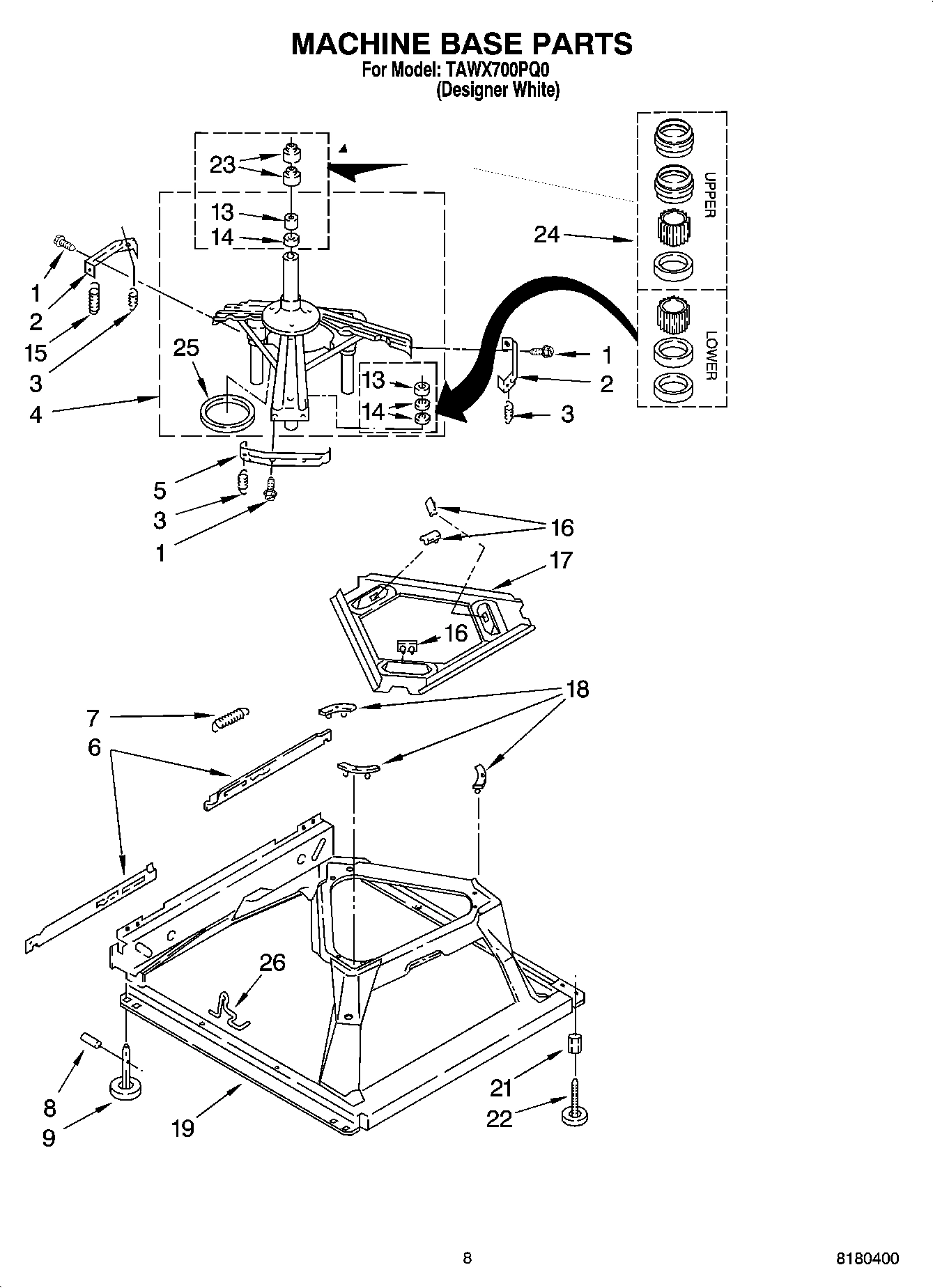 05 - MACHINE BASE PARTS