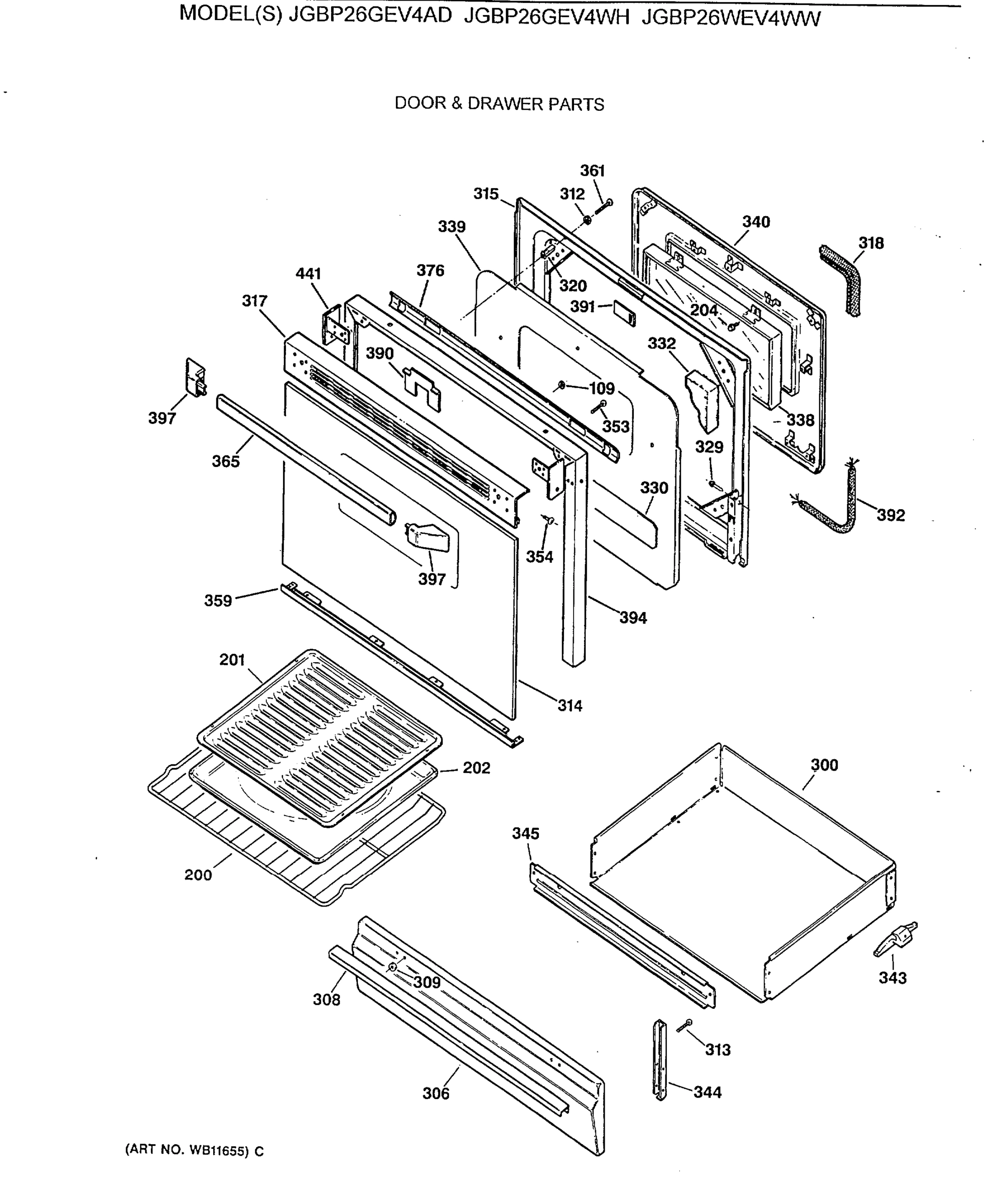 DOOR & DRAWER PARTS