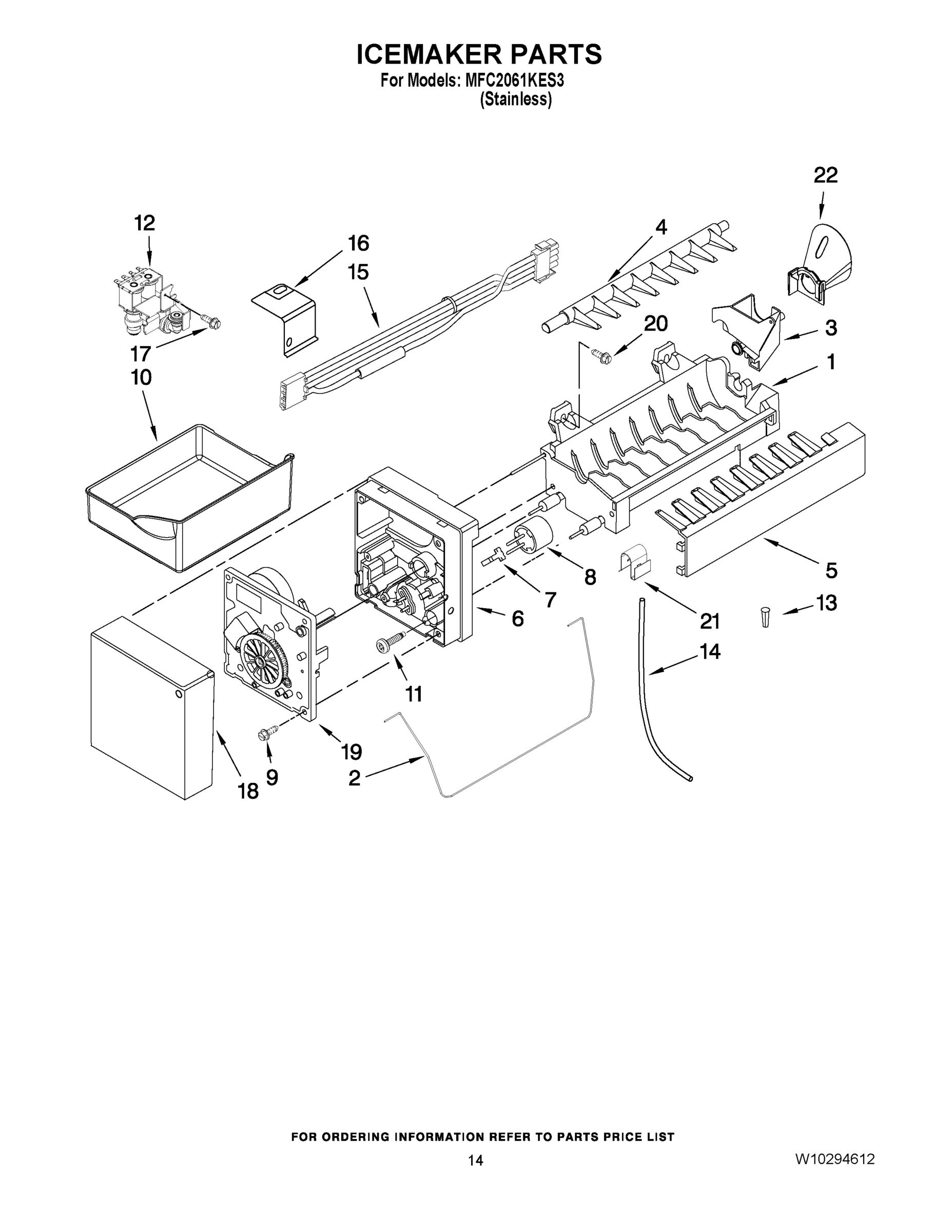 08 - ICEMAKER PARTS