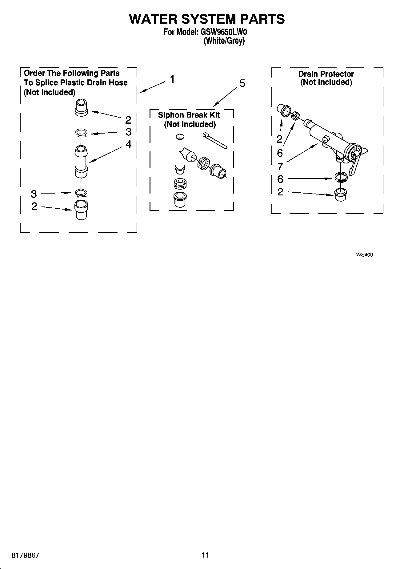 07 - WATER SYSTEM PARTS